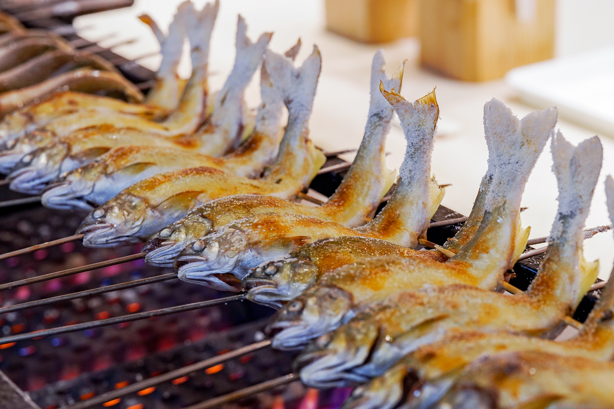 地魚の塩焼き